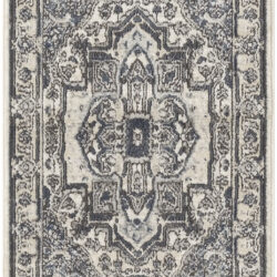 Nourison Quarry QUA18 Ivory Navy Area Rug