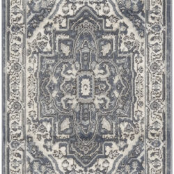 Nourison Quarry QUA18 Navy Ivory Area Rug