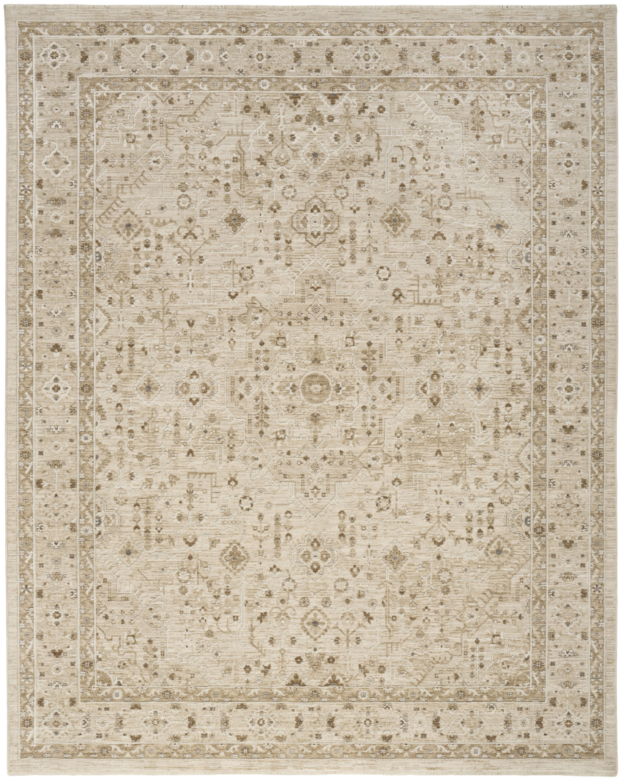 Nourison Retreat RET02 Beige Area Rug