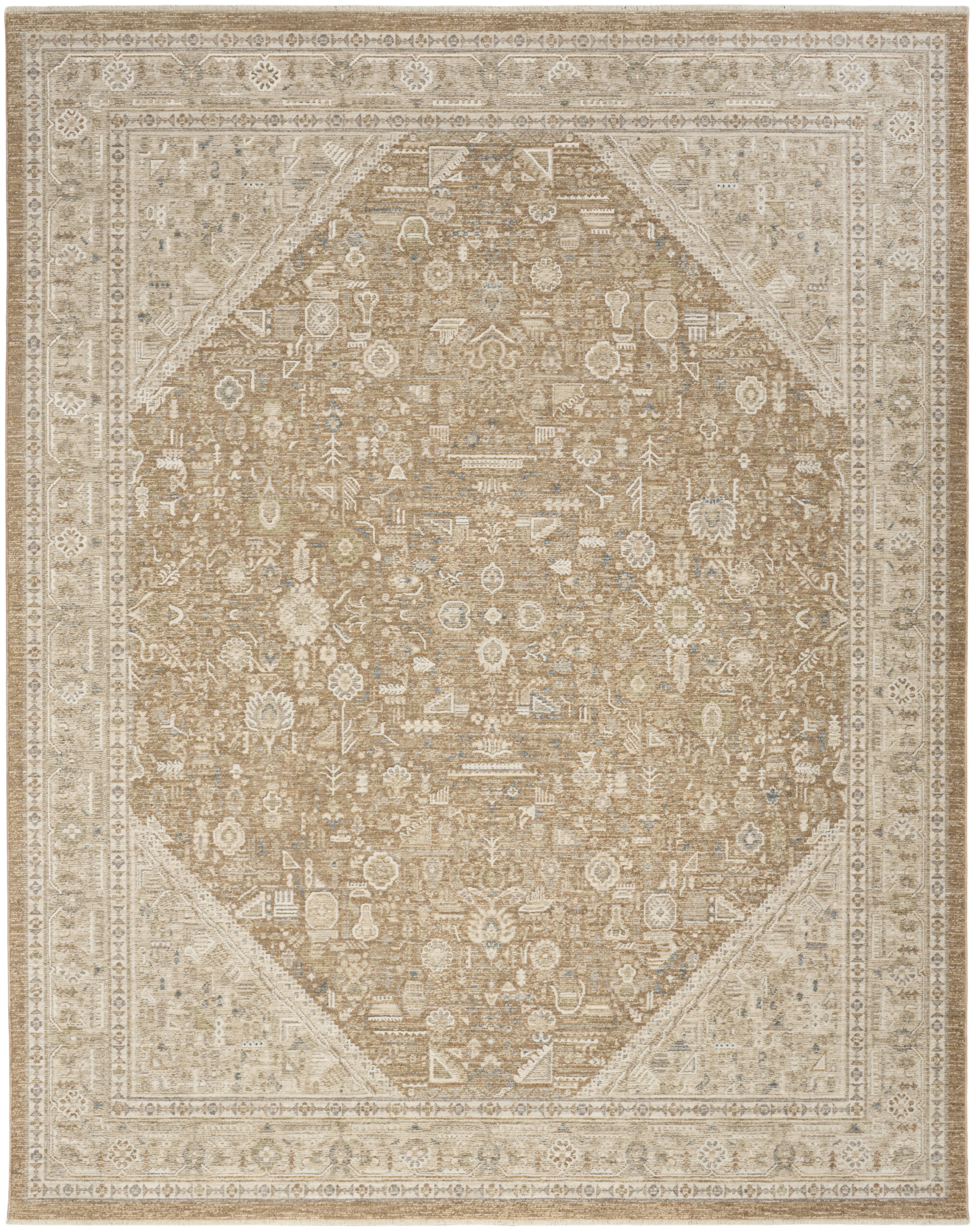 Nourison Retreat RET03 Mocha Area Rug