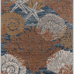 Nourison Seaside SDS04 Blue Multicolor Area Rug
