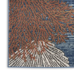 Alternative view of Nourison Seaside SDS04 Blue Multicolor Area Rug