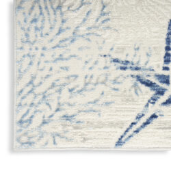 Alternative view of Nourison Seaside SDS04 Ivory Grey Blue Area Rug