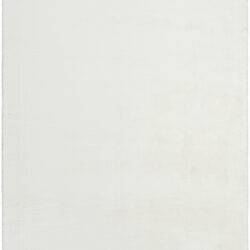 Nourison Soft Plush Rabbit Fur SFF01 White Area Rug
