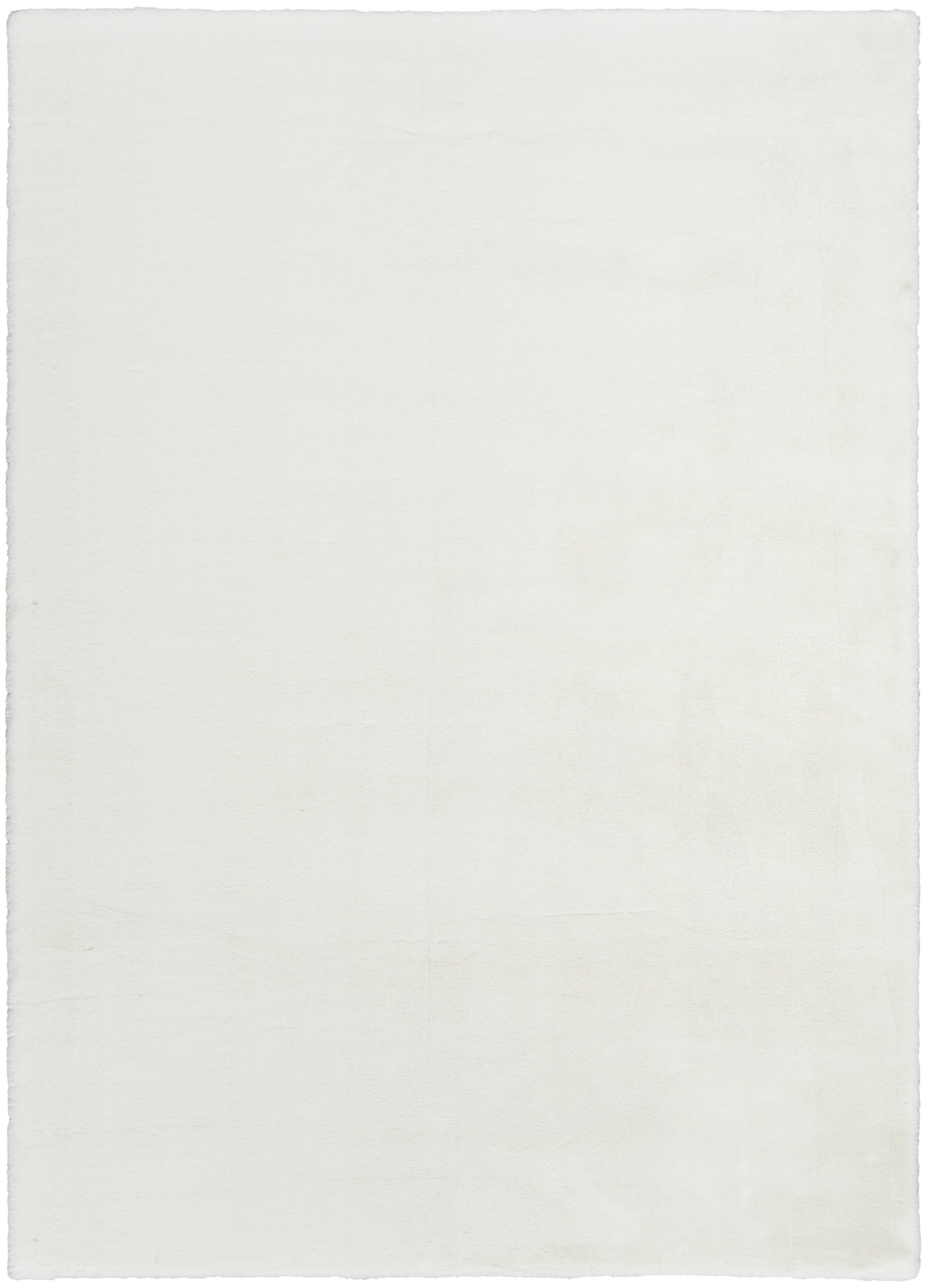 Nourison Soft Plush Rabbit Fur SFF01 White Area Rug