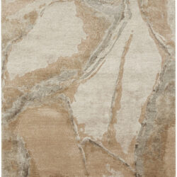Nourison Silk Shadows SHA24 Beige Silver Area Rug