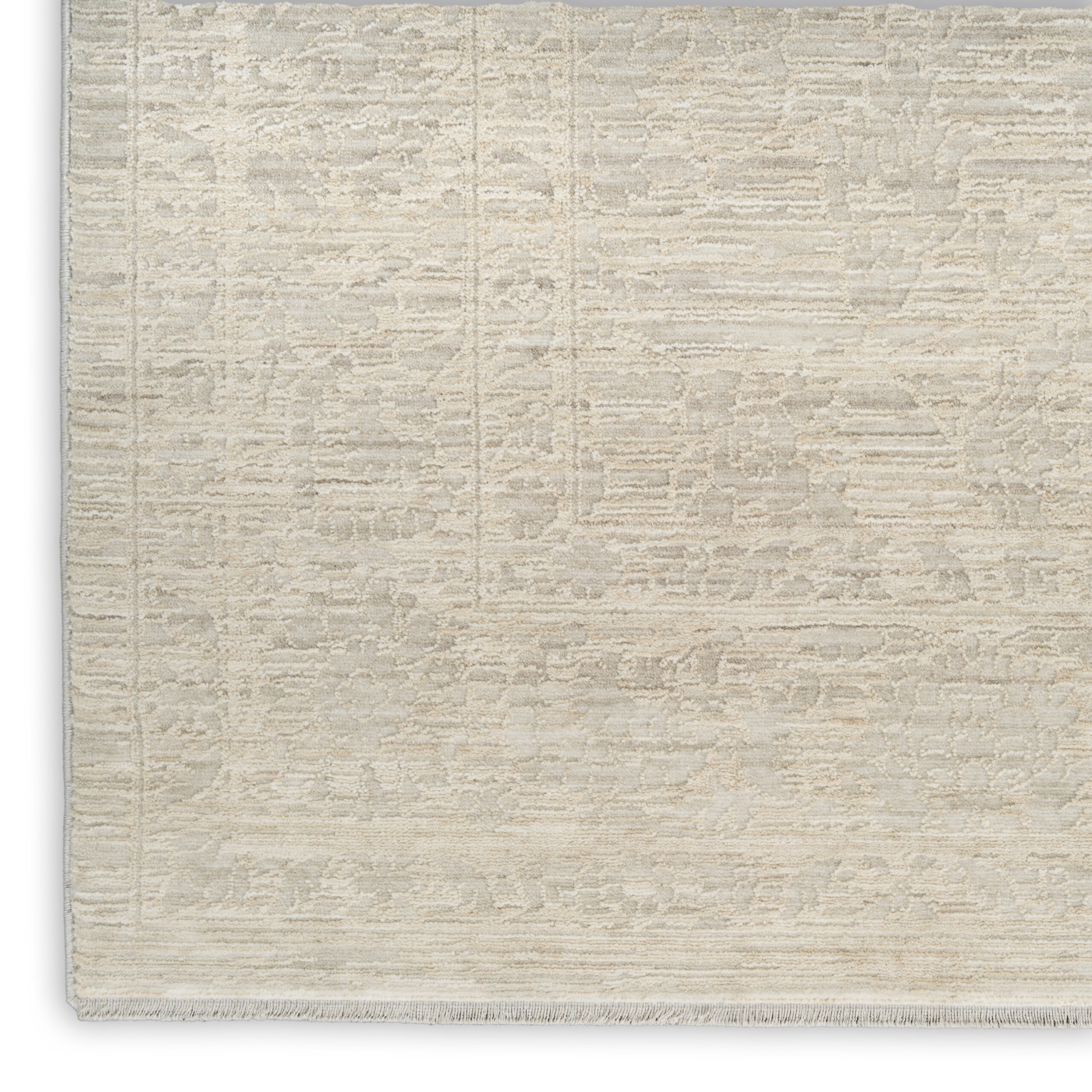 Nourison Shadows SHW03 Ivory Grey Area Rug - Image 2