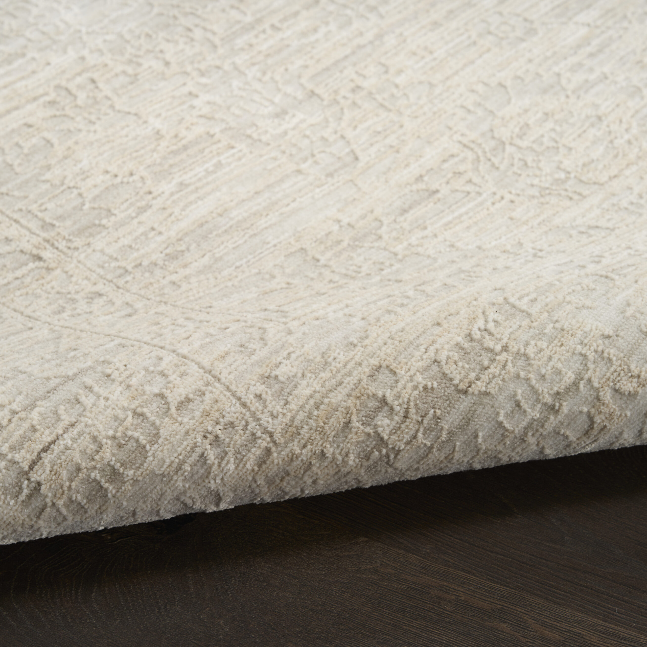 Nourison Shadows SHW03 Ivory Grey Area Rug - Image 3