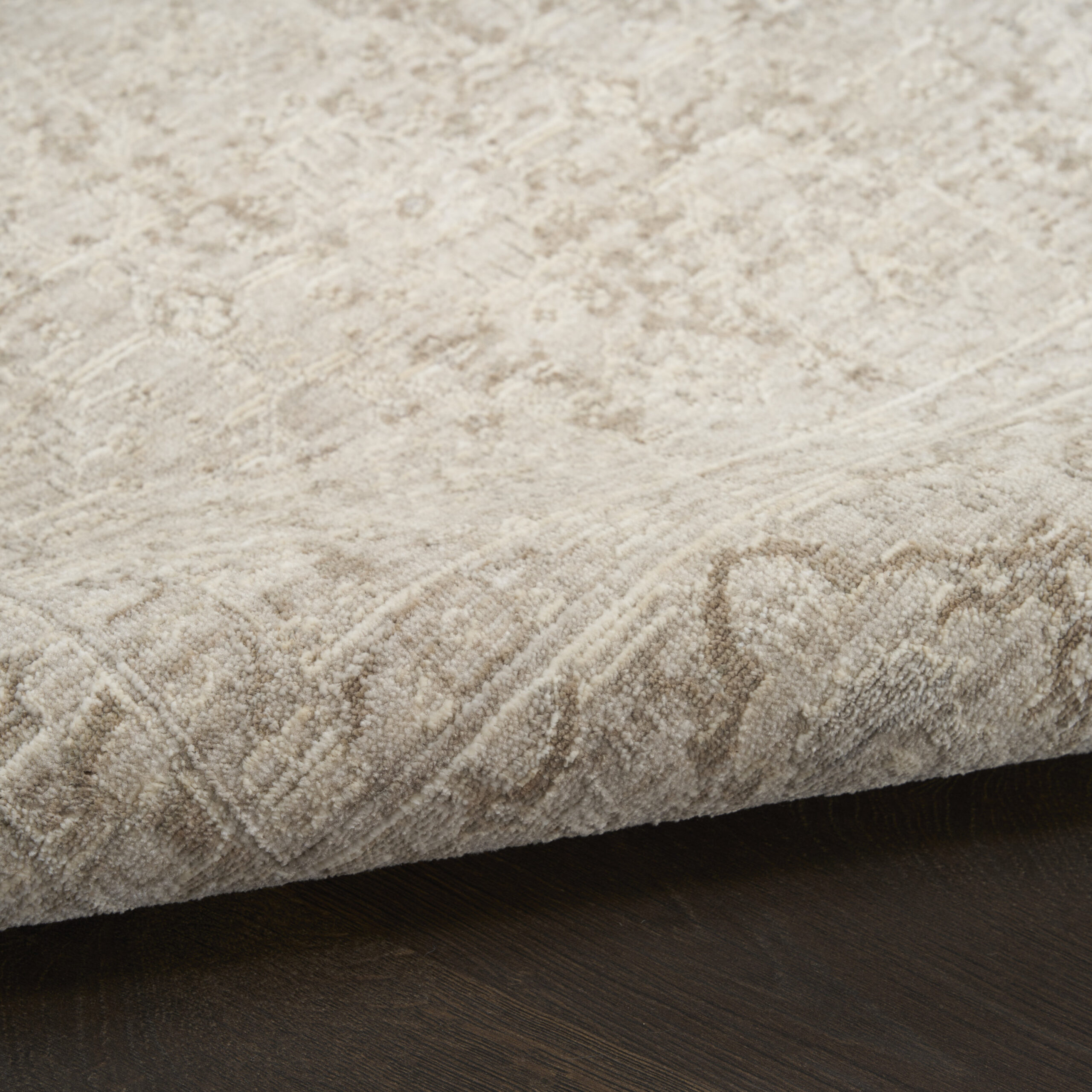 Nourison Shadows SHW04 Ivory Grey Area Rug - Image 3