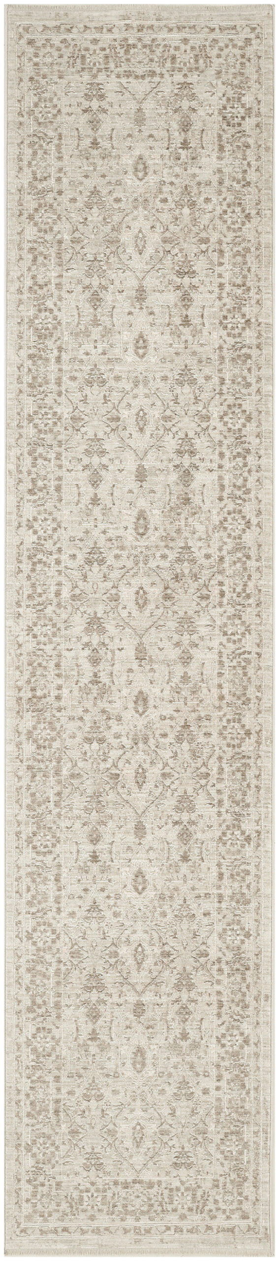 Nourison Shadows SHW05 Ivory Grey Area Rug