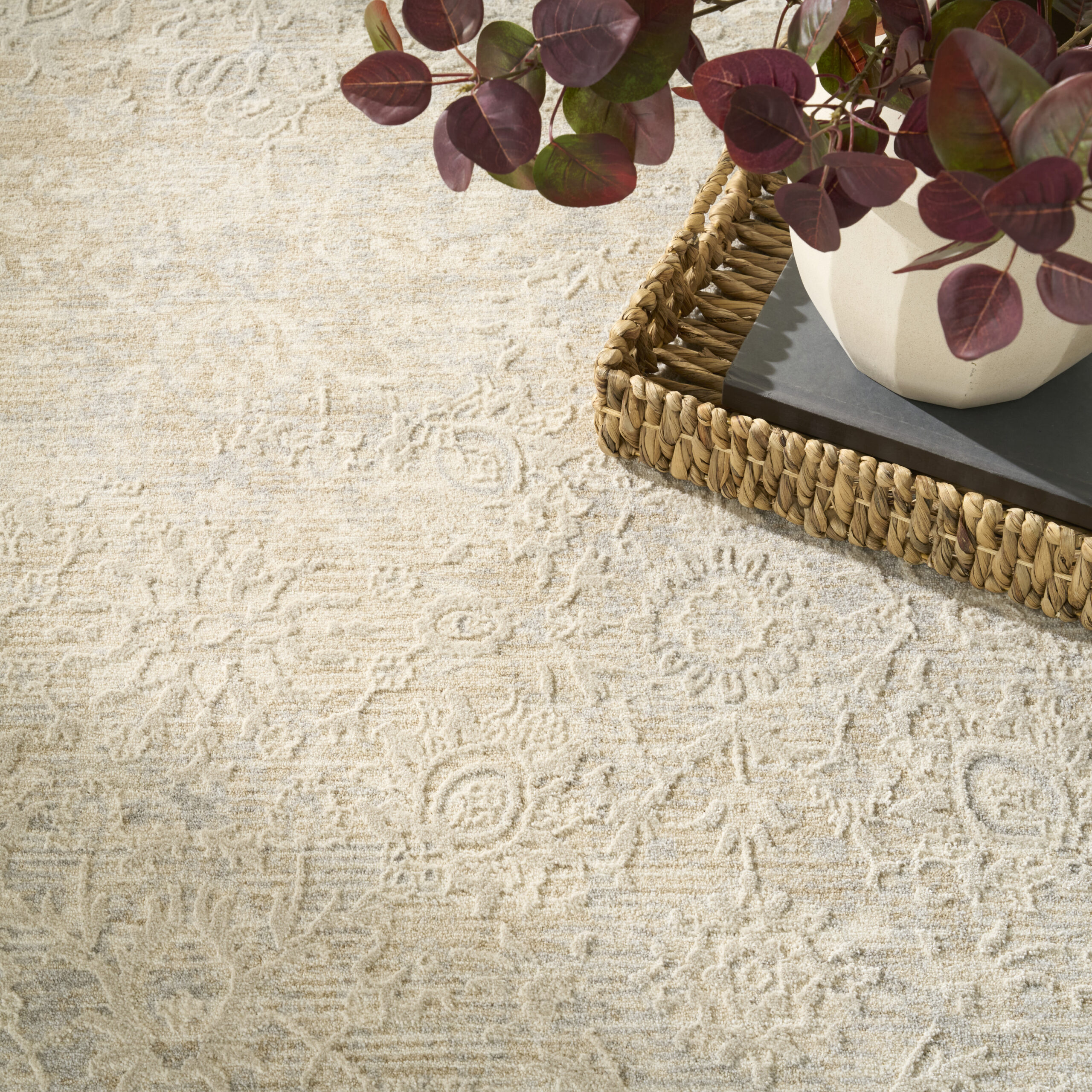 Nourison Sultana SLL01 Beige Area Rug - Image 6