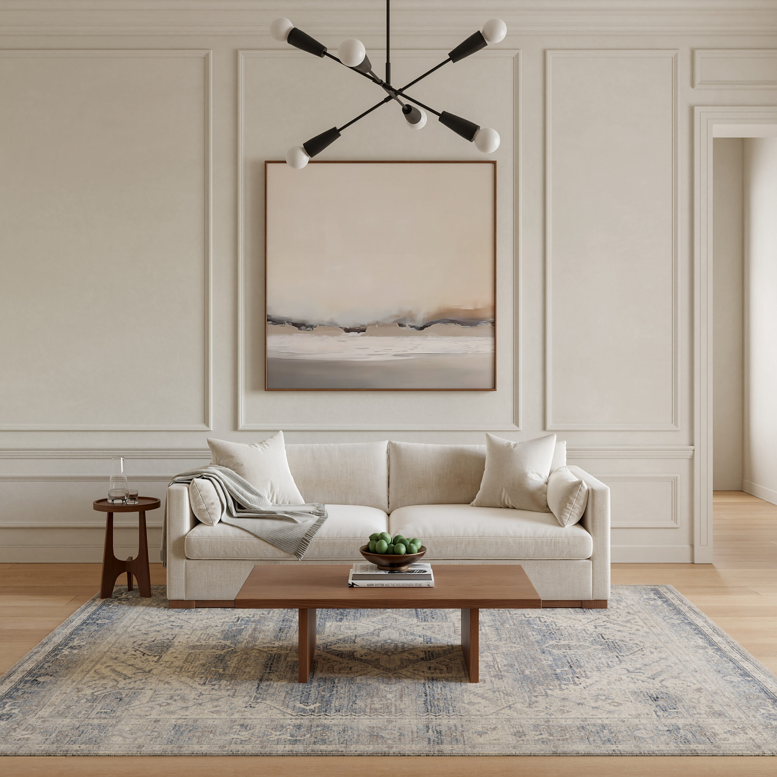 Nourison Sultana SLL02 Blue Area Rug - Image 5