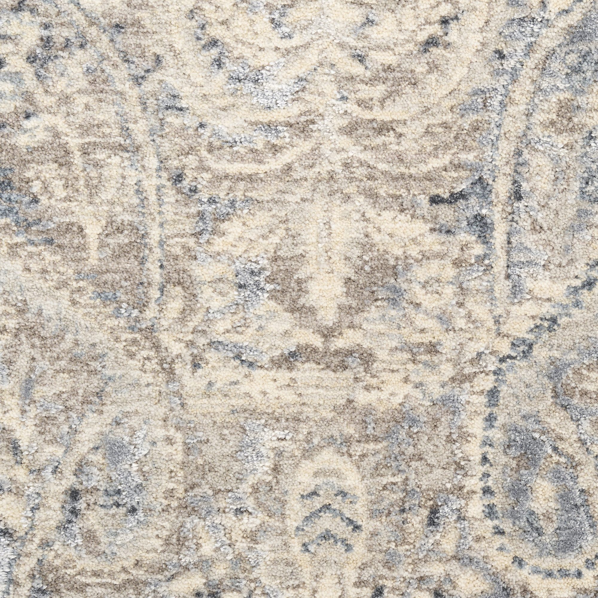 Nourison Sultana SLL03 Grey Blue Area Rug - Image 4