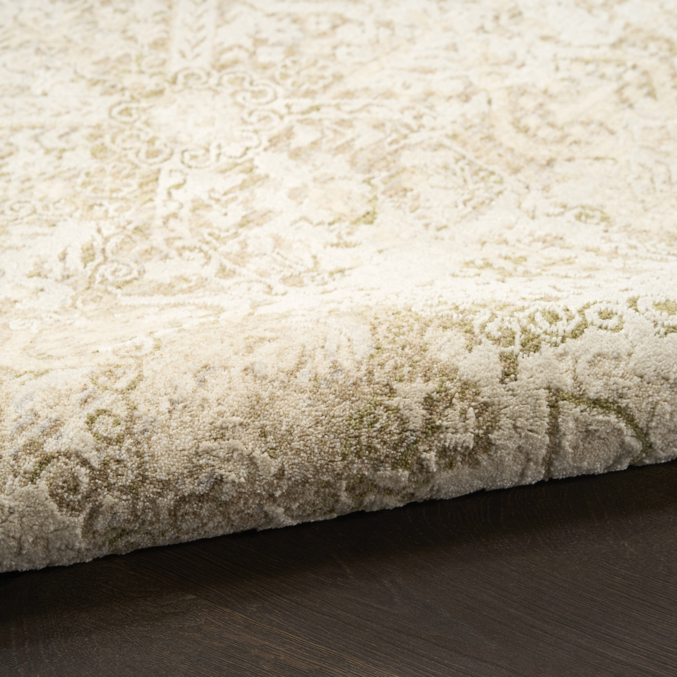 Nourison Sultana SLL05 Beige Green Area Rug - Image 3
