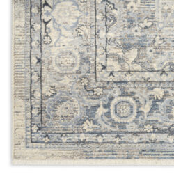 Alternative view of Nourison Sultana SLL06 Ivory Blue Area Rug