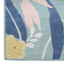 Alternative view of Nourison Suncoast SNC01 Blue Multicolor Area Rug