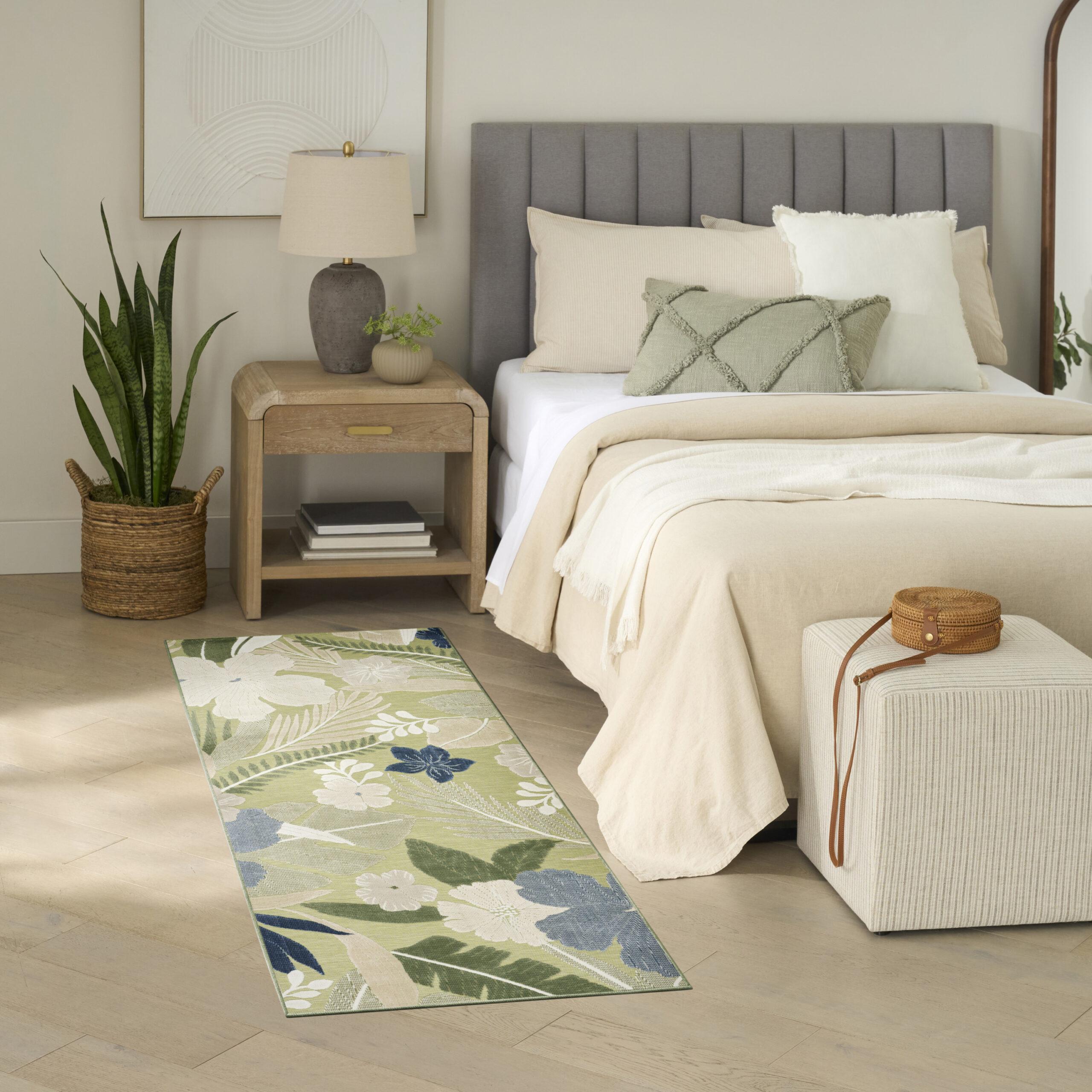 Nourison Suncoast SNC01 Green Blue Area Rug - Image 6