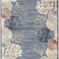 Nourison Suncoast SNC04 Denim Multicolor Area Rug