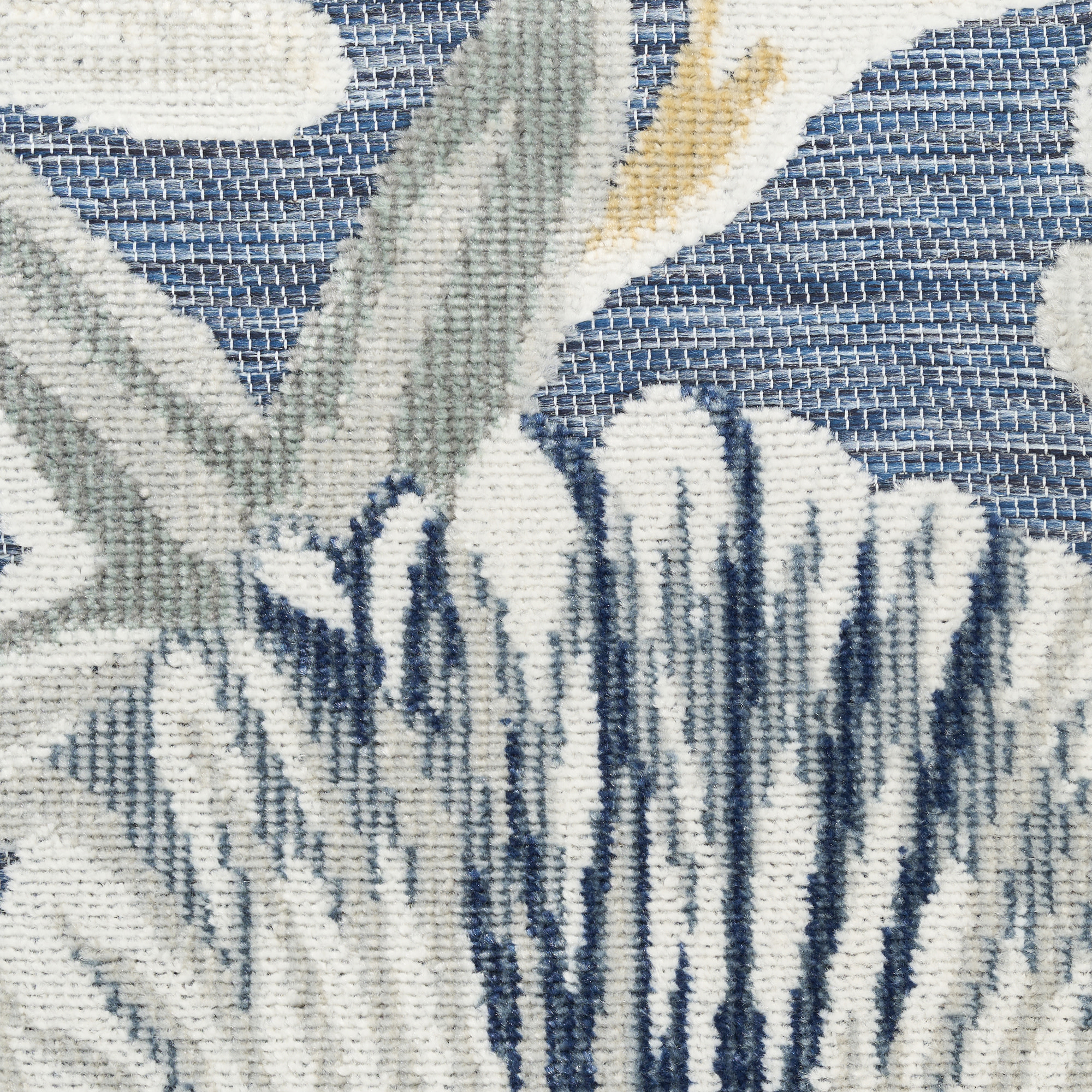 Nourison Suncoast SNC04 Denim Multicolor Area Rug - Image 4