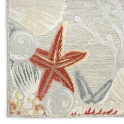 Alternative view of Nourison Suncoast SNC04 Grey Multicolor Area Rug