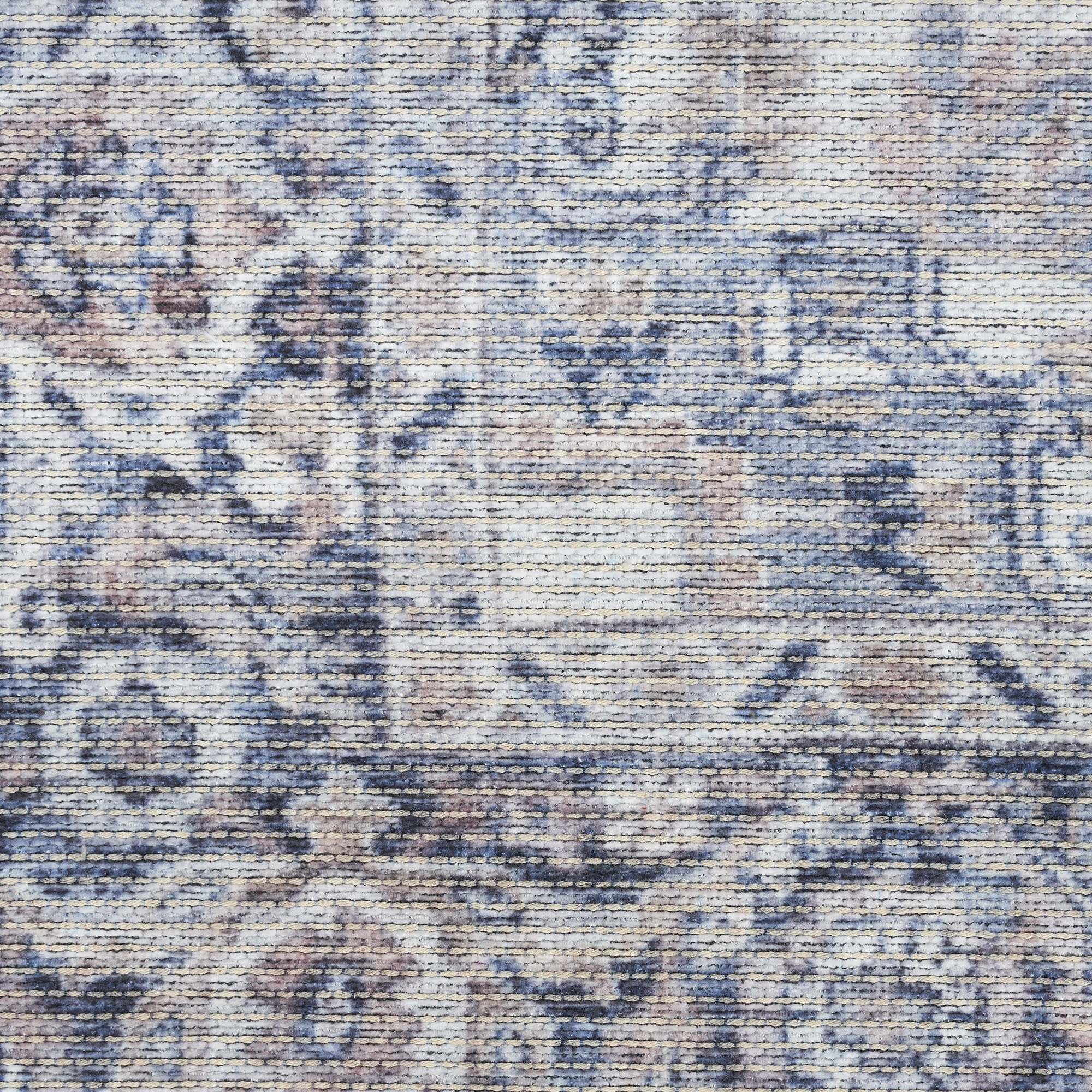 Nourison New Concept Washables SR101 Ivory Navy Area Rug - Image 4