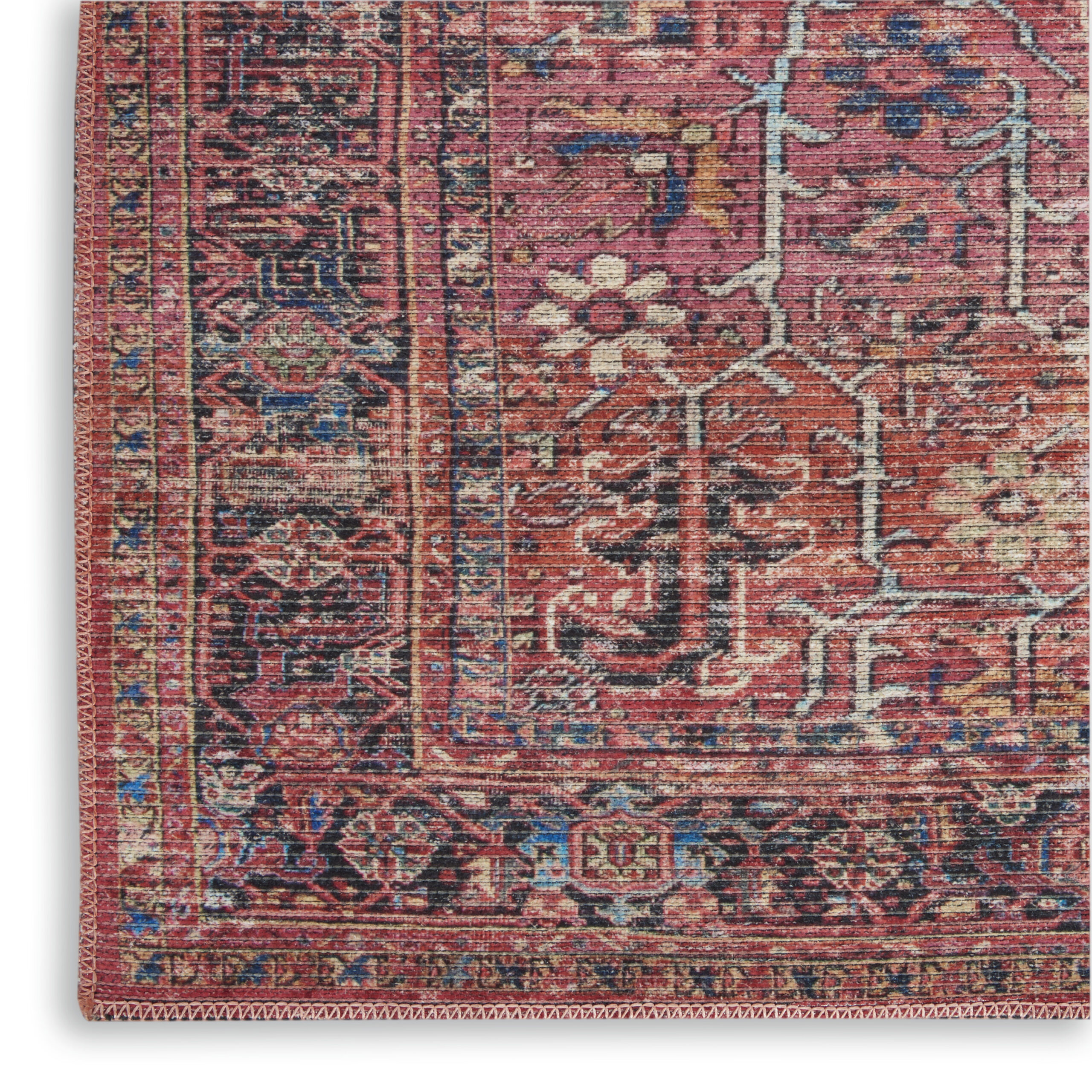 Nourison New Concept Washables SR102 Brick Area Rug - Image 2