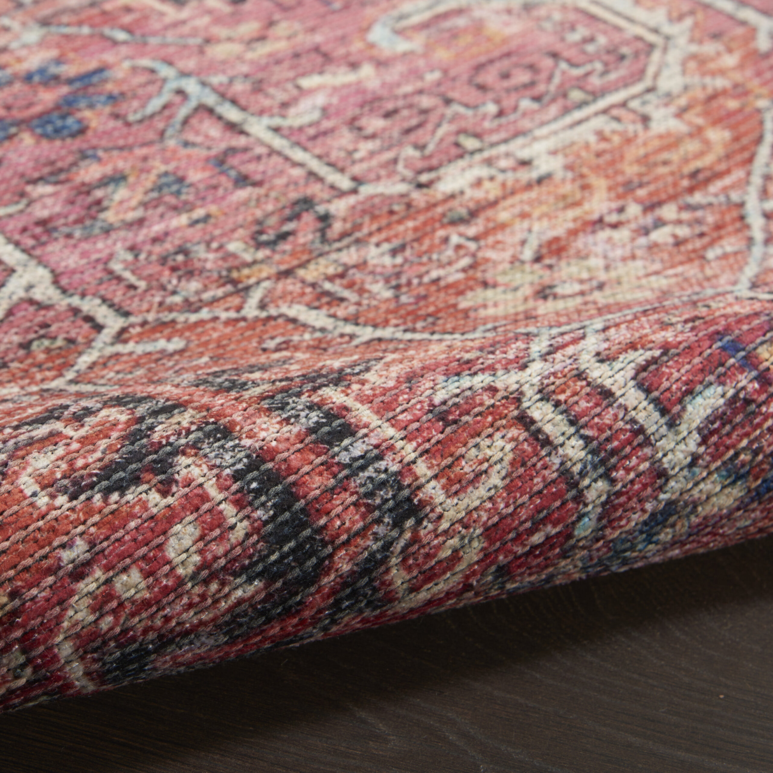 Nourison New Concept Washables SR102 Brick Area Rug - Image 3