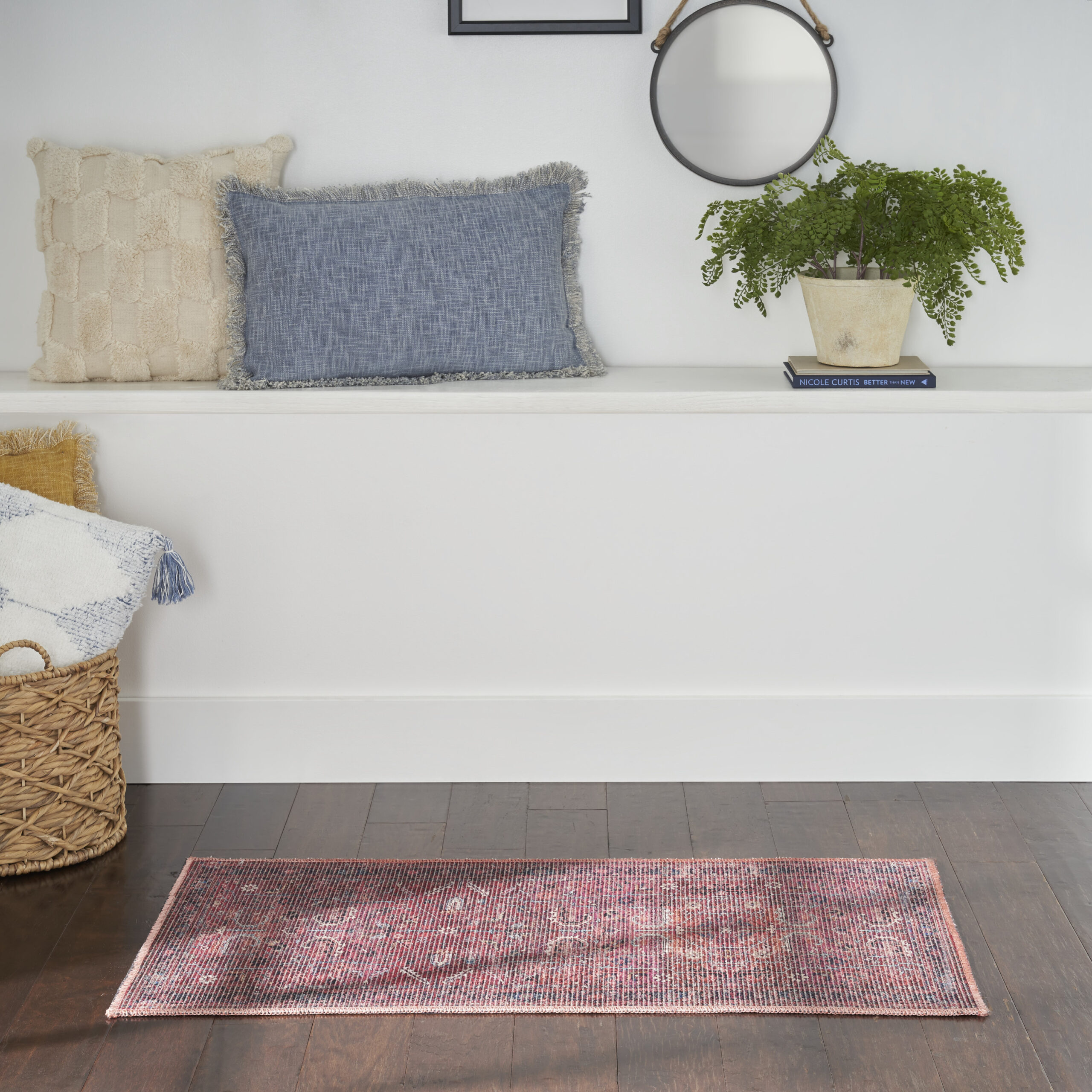 Nourison New Concept Washables SR102 Brick Area Rug - Image 5