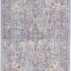 Nourison New Concept Washables SR104 Blue Multicolor Area Rug