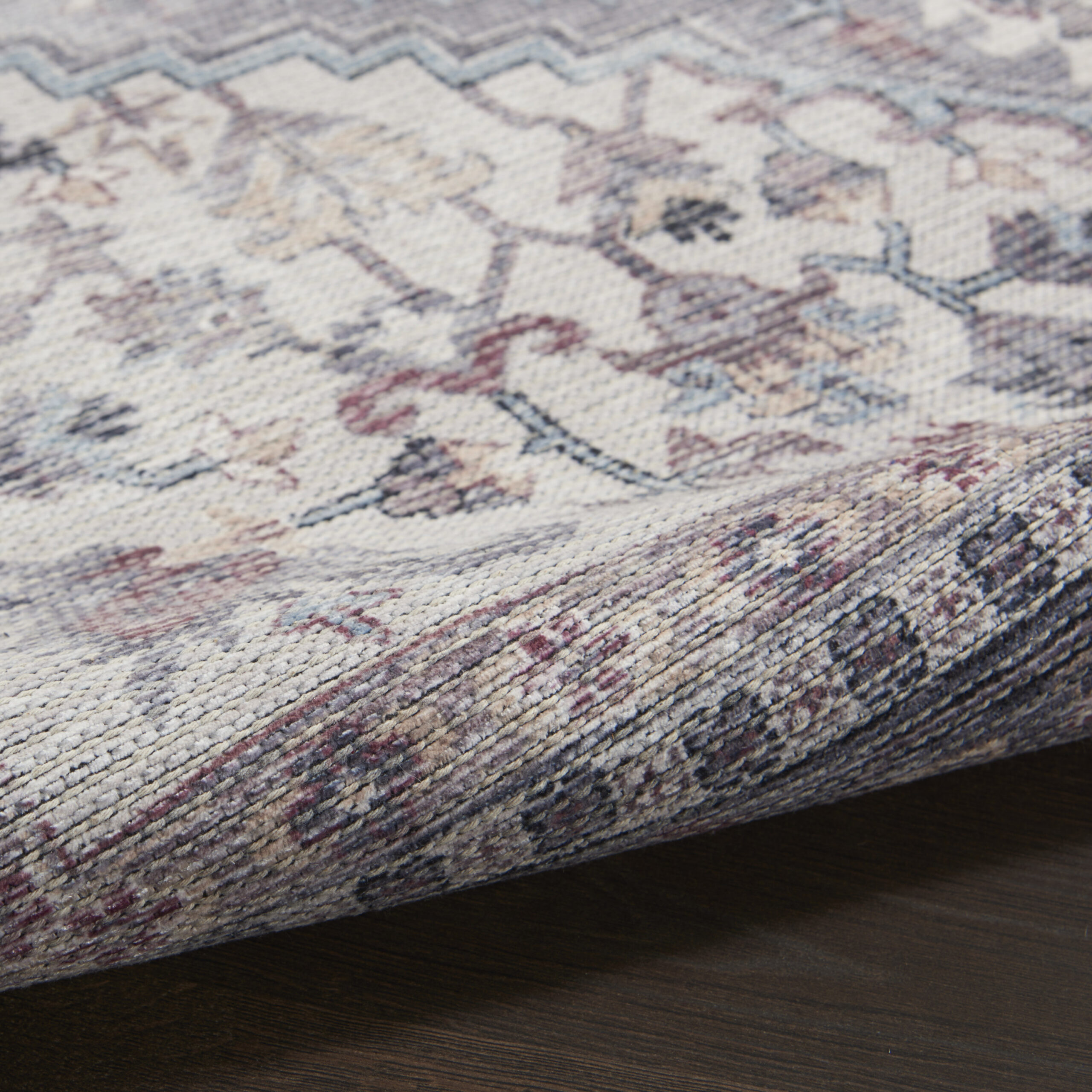 Nourison New Concept Washables SR104 Grey Area Rug - Image 3