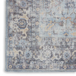 Alternative view of Nourison New Concept Washables SR104 Light Grey Blue Area Rug