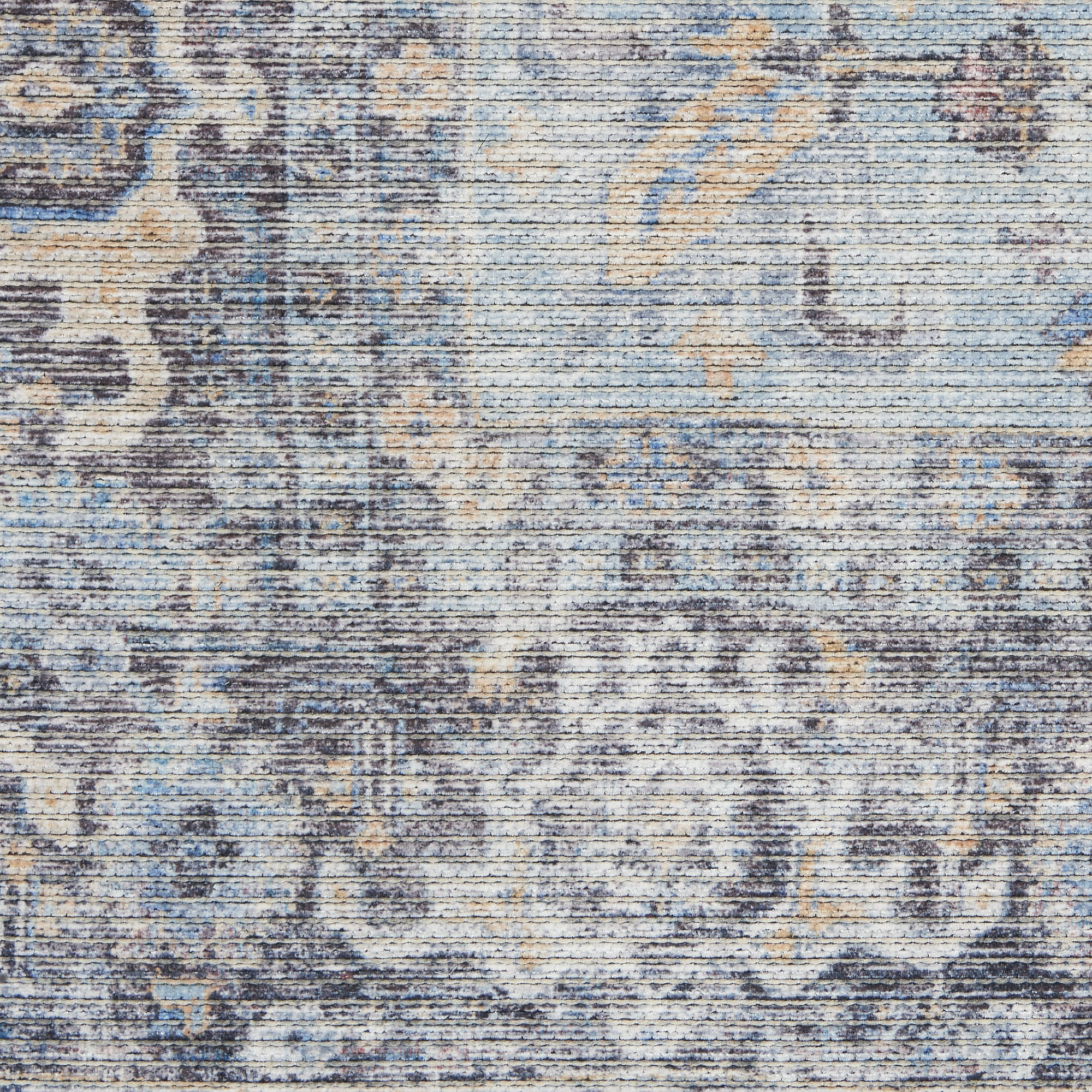 Nourison New Concept Washables SR104 Light Grey Blue Area Rug - Image 4