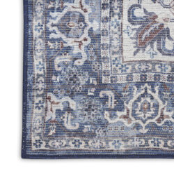 Alternative view of Nourison New Concept Washables SR104 Navy Ivory Area Rug