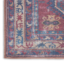 Alternative view of Nourison New Concept Washables SR105 Red Navy Area Rug