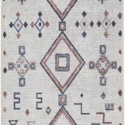 Nourison New Concept Washables SR108 Ivory Multicolor Area Rug