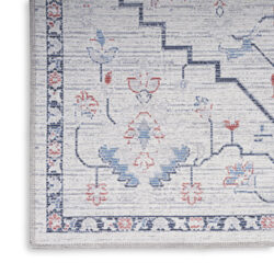Alternative view of Nourison New Concept Washables SR110 Ivory Blue Area Rug