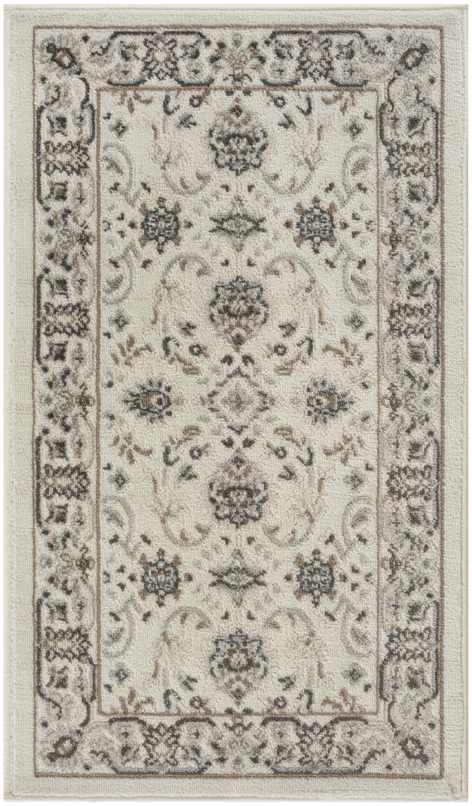 Nourison Serenity Home SRH02 Ivory Mocha Area Rug