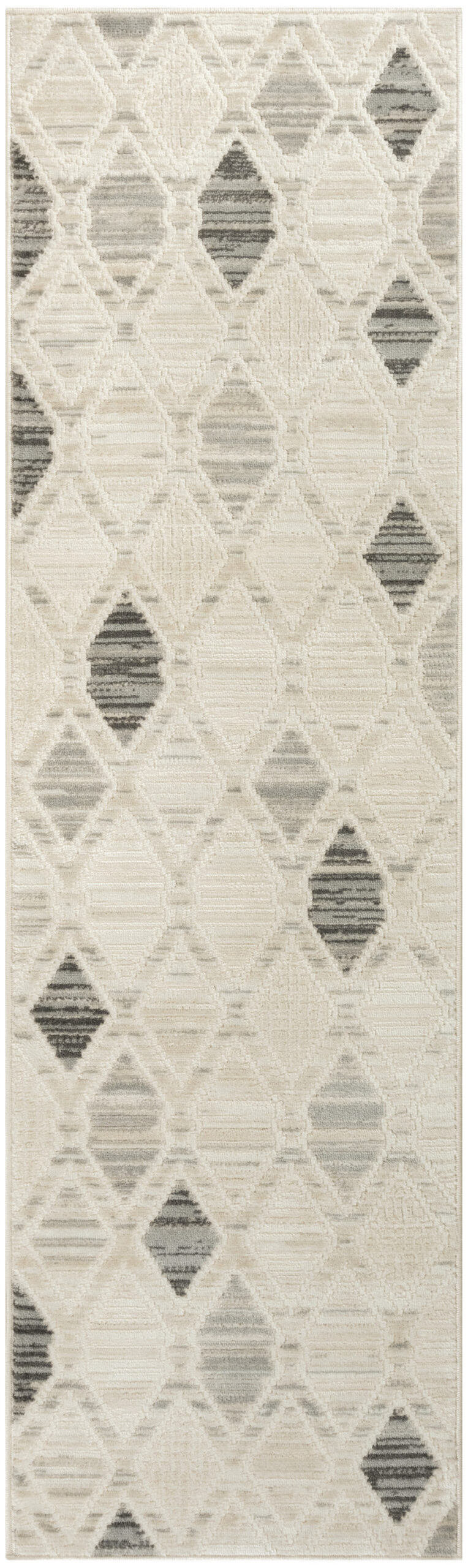 Nourison Serenity Home SRH08 Beige Grey Area Rug