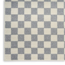 Alternative view of Nourison Serenity Home SRH10 Ivory Blue Area Rug