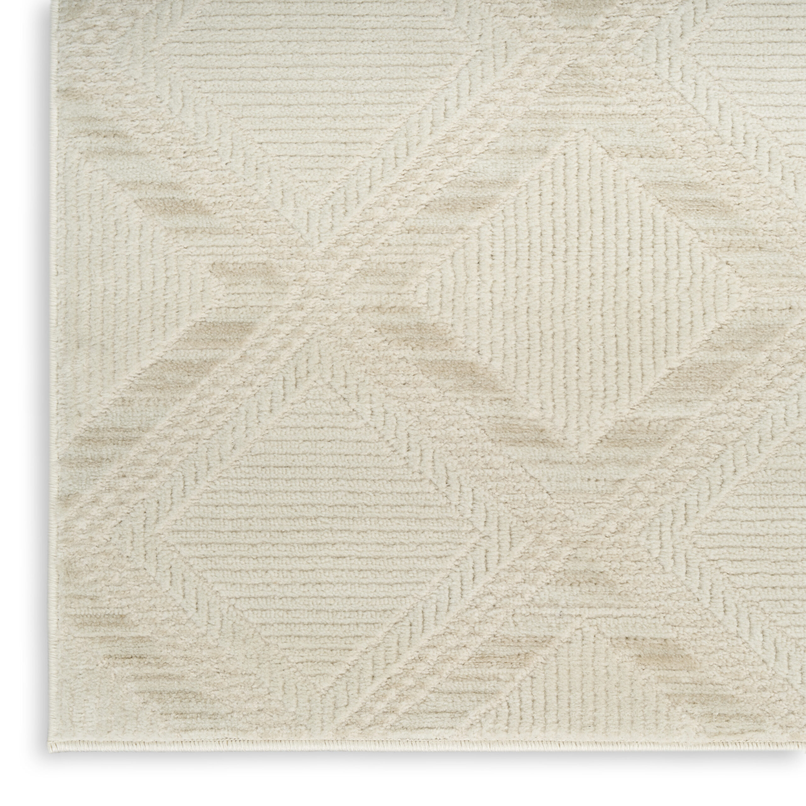 Nourison Serenity Home SRH11 Ivory Area Rug - Image 2