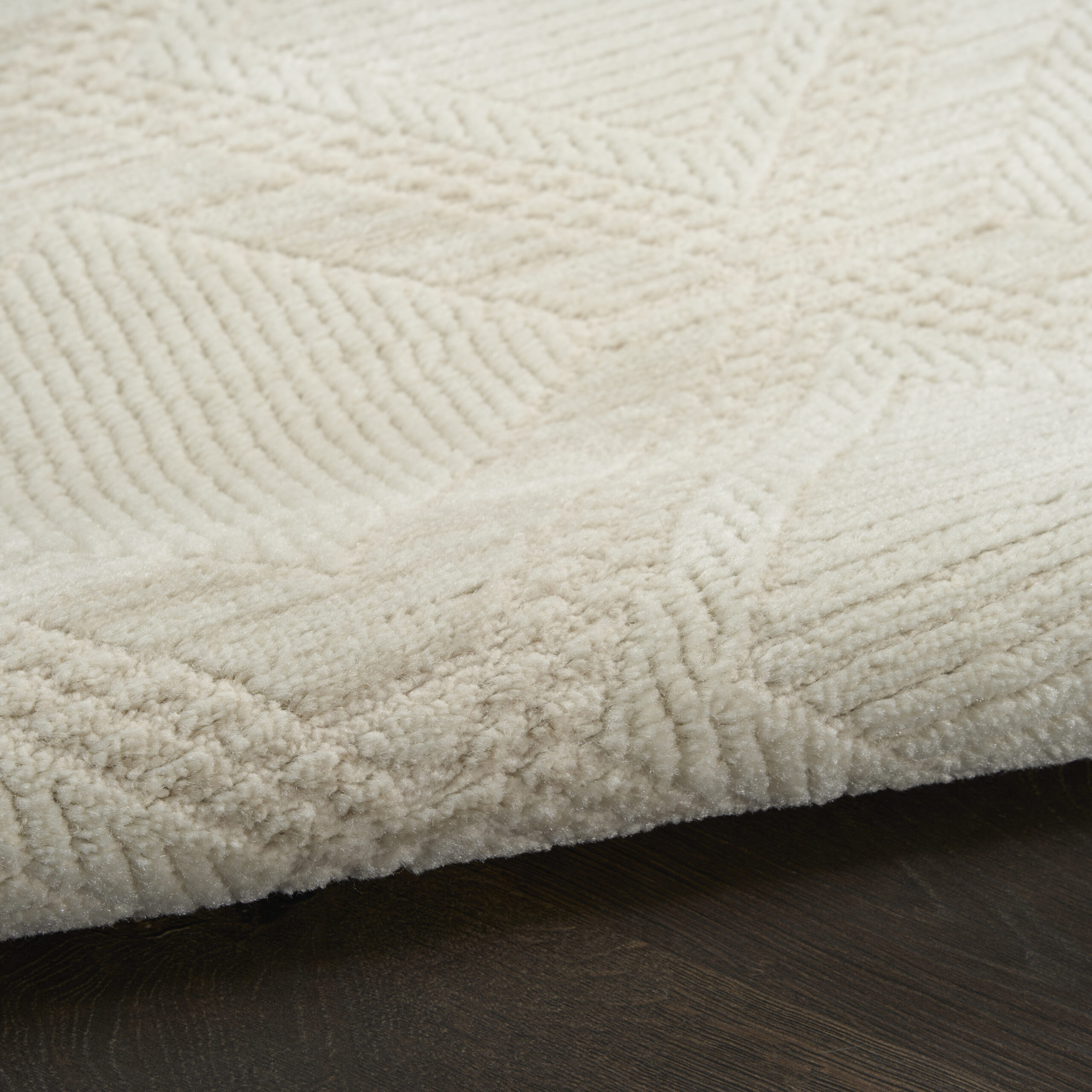 Nourison Serenity Home SRH11 Ivory Area Rug - Image 3