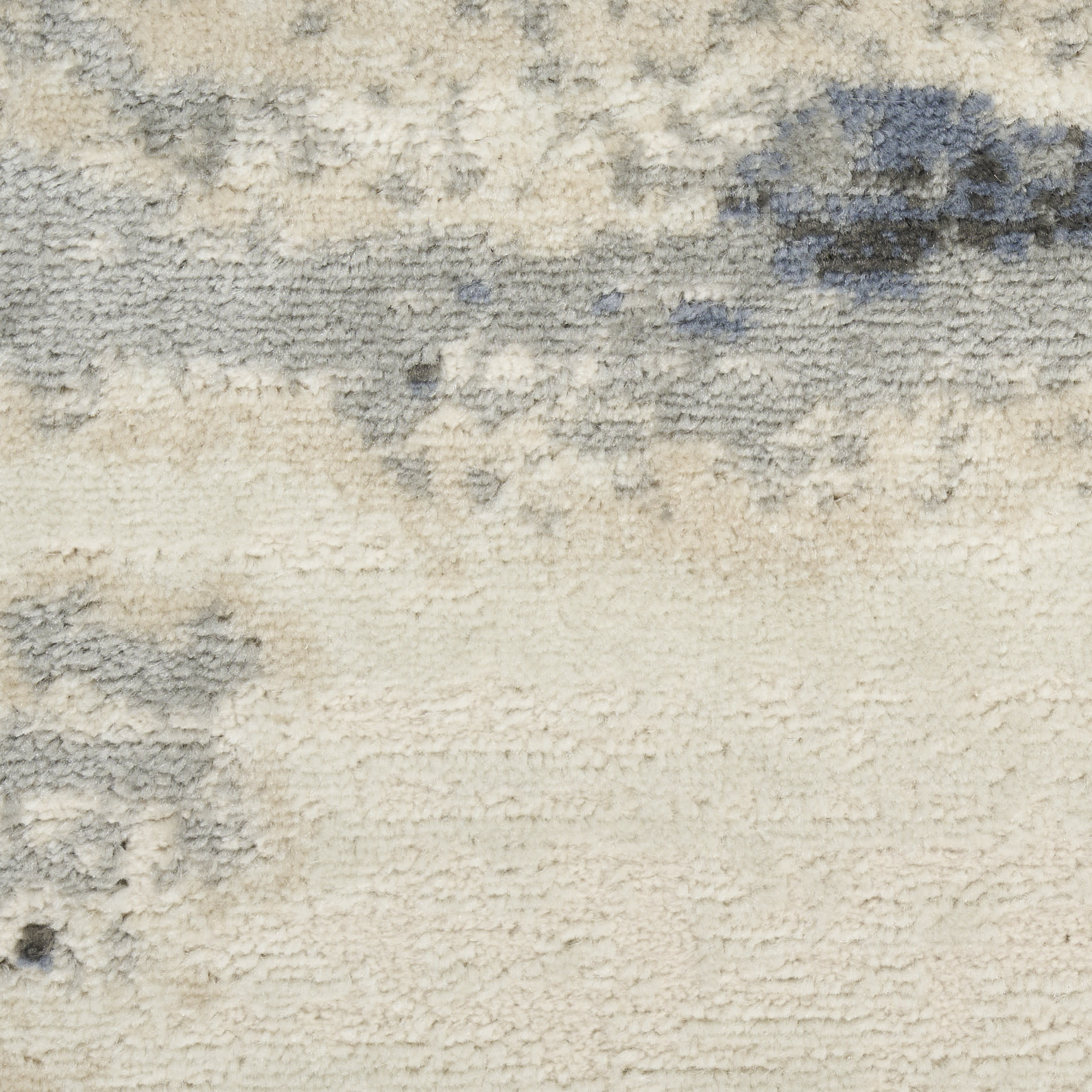 Nourison Serenity Home SRH12 Blue Multicolor Area Rug - Image 4