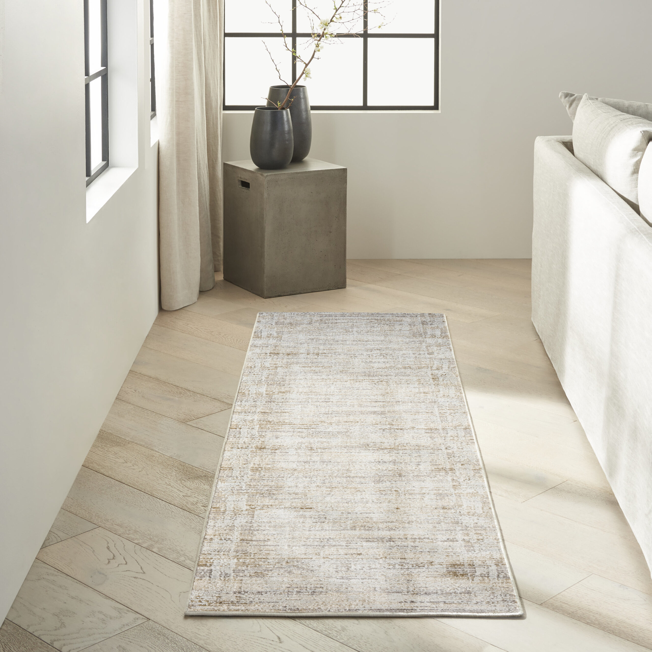 Calvin Klein CK078 Summit SUM03 Natural Ivory Area Rug - Image 5