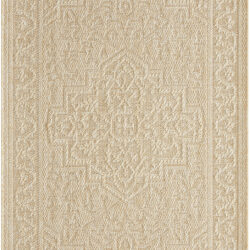 Nourison Tulum TLM05 Cream Area Rug