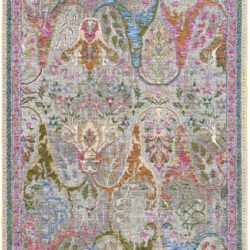 Nourison Vintage Harmony VHH03 Pink Multicolor Area Rug