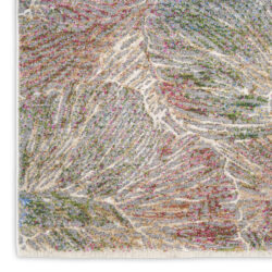 Alternative view of Nourison Vintage Harmony VHH04 Sage Multicolor Area Rug