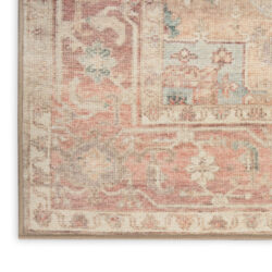 Alternative view of Nourison Vintage Washables VWS07 Coral Taupe Area Rug