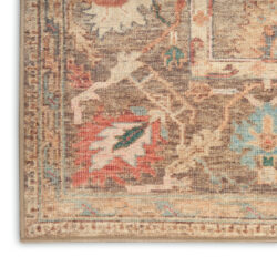 Alternative view of Nourison Vintage Washables VWS09 Taupe Multicolor Area Rug