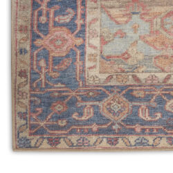 Alternative view of Nourison Vintage Washables VWS13 Blue Coral Area Rug