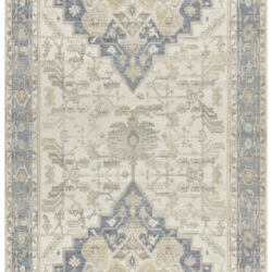 Nourison Vintage Washables VWS13 Blue Green Area Rug